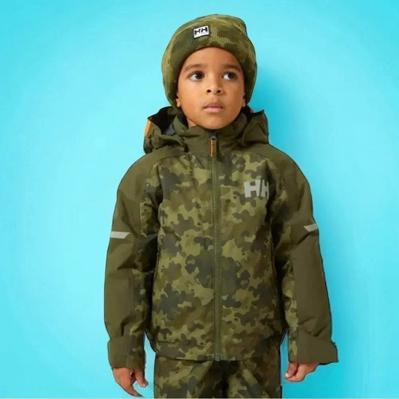 Helly Hansen Kids’ Camo Legend 2.0 Insulated Jacket NWT   Size 97/2 - Picture 1 of 9